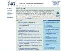 Tablet Screenshot of 6net.org